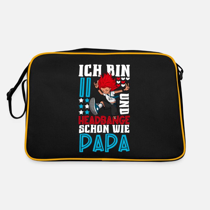 Ich bin 11 - Mädchen Rocker Retro Tasche