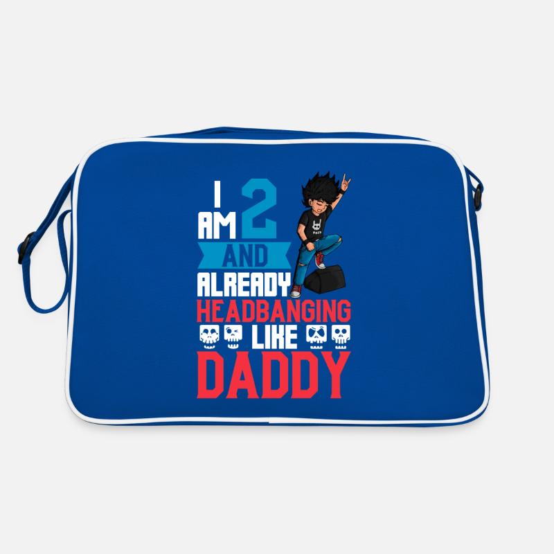 Ich bin 2 - Jungen Rocker Retro Tasche