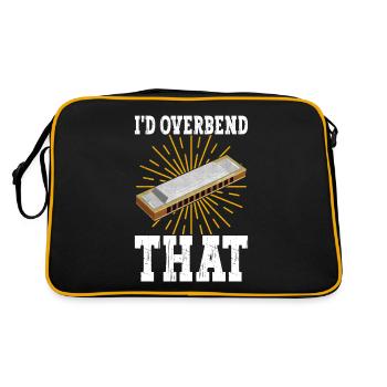 Harmonica Harmonica - Retro Bag - black/gold - Back
