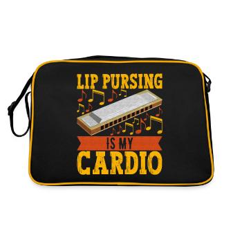 Harmonica Harmonica - Retro Bag - black/gold - Back