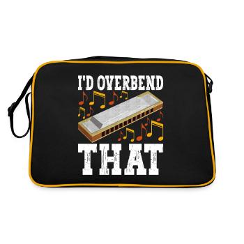 Harmonica Harmonica - Retro Bag - black/gold - Back