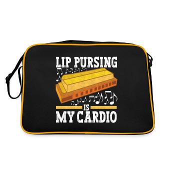Harmonica Harmonica - Retro Bag - black/gold - Back