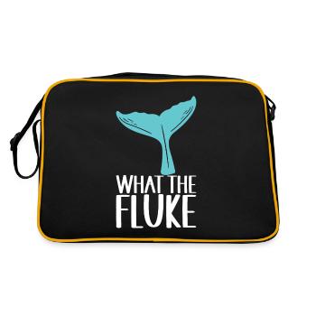 Whale Watchers - Retro Bag - black/gold - Back
