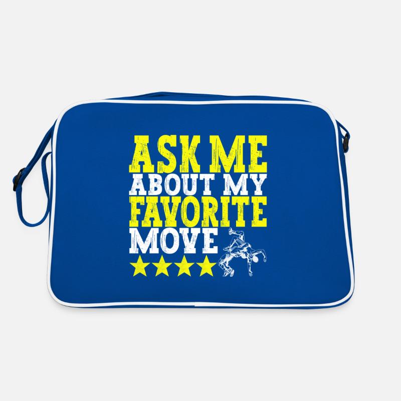 Lutte Lutteurs Lutteurs Sac Retro