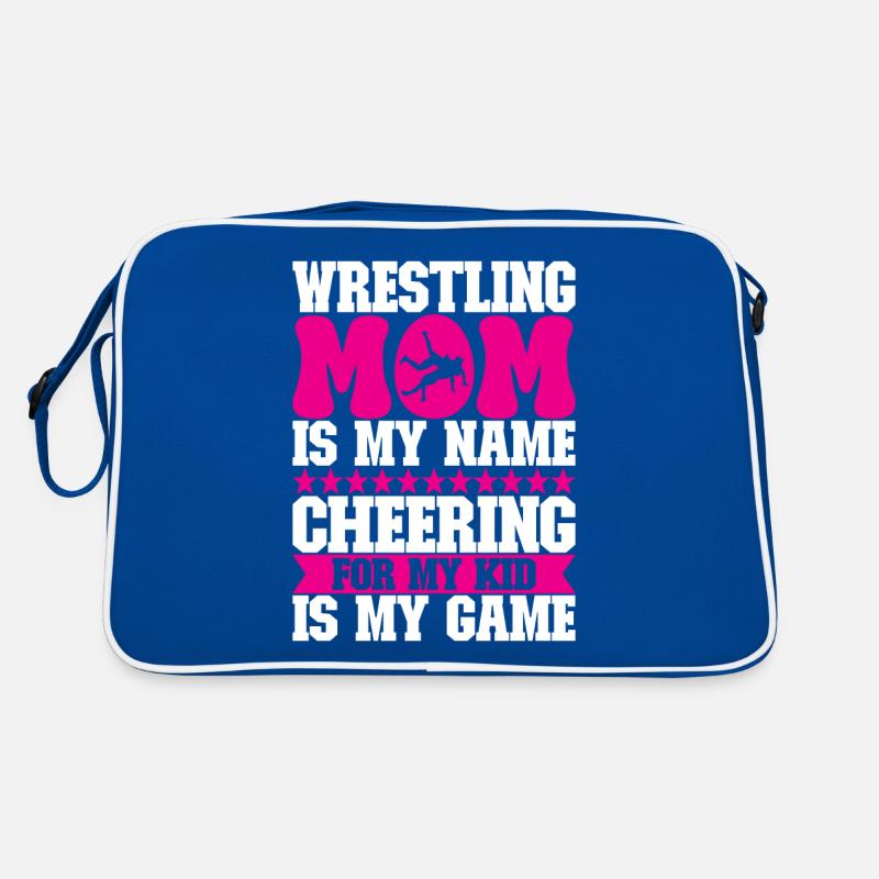 Wrestling Mom Ringen Ringer Retro Tasche