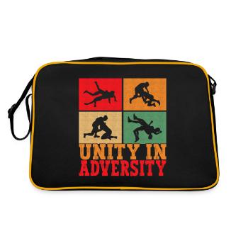 Lutte Lutteurs Lutteurs - Sac Retro - noir/or - Dos