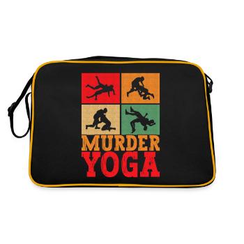 Lutte Lutteurs Lutteurs - Sac Retro - noir/or - Dos
