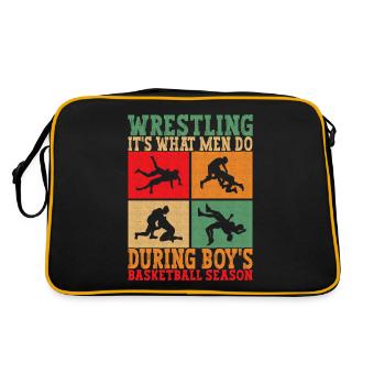 Lutte Lutteurs Lutteurs - Sac Retro - noir/or - Dos