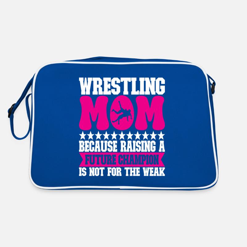 Wrestling Mom Ringen Ringer Retro Tasche