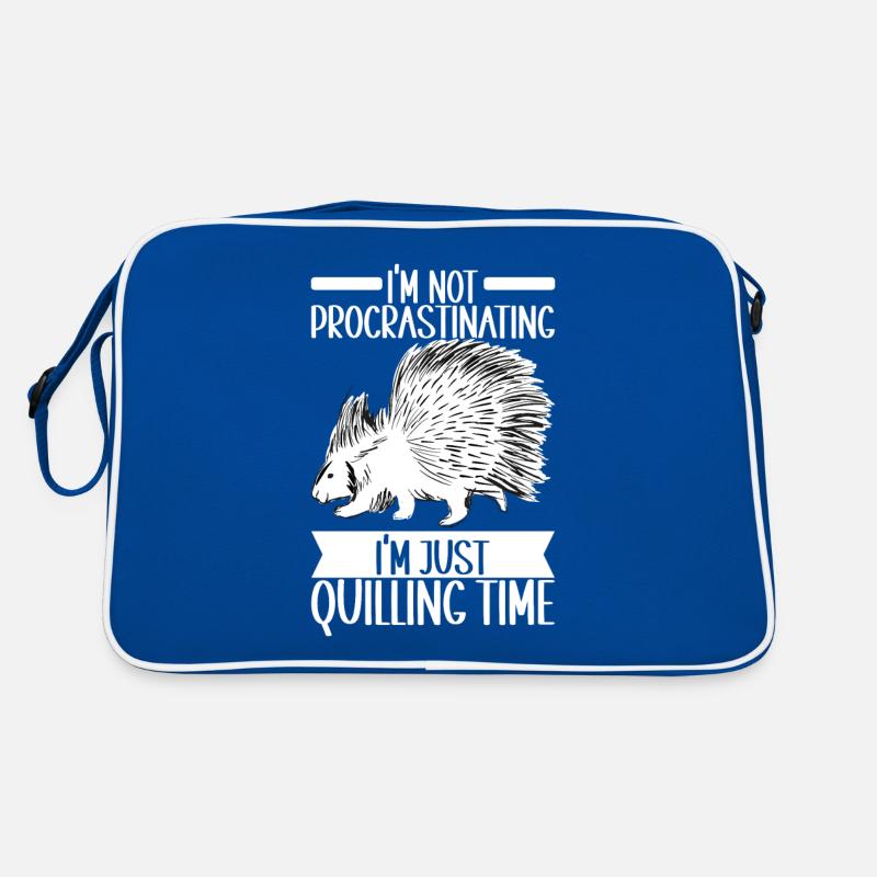 Porc-épic mignon Sac Retro