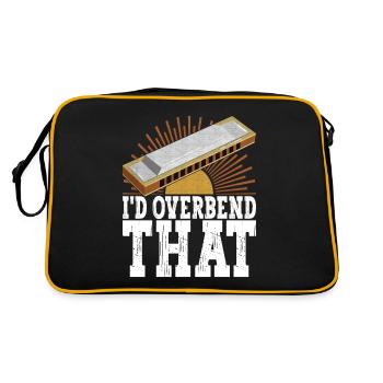 Harmonica Harmonica - Retro Bag - black/gold - Back