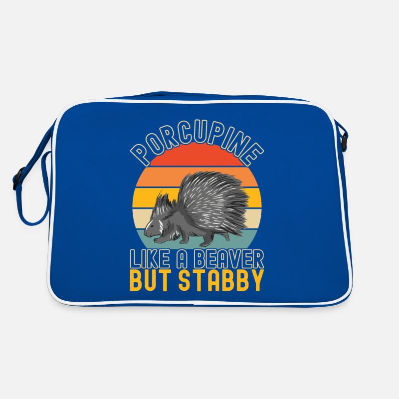 Porc-épic mignon Sac Retro