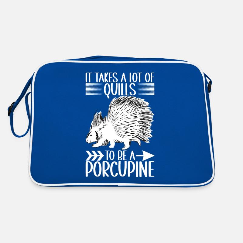 Porc-épic mignon Sac Retro