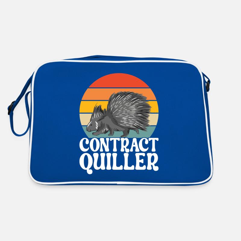 Porc-épic mignon Sac Retro
