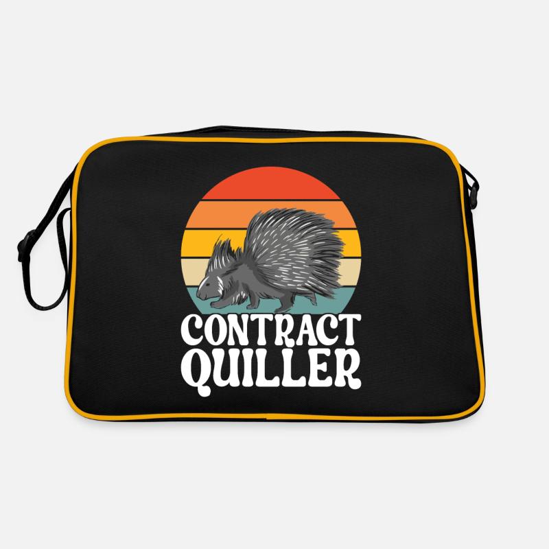 Porc-épic mignon Sac Retro