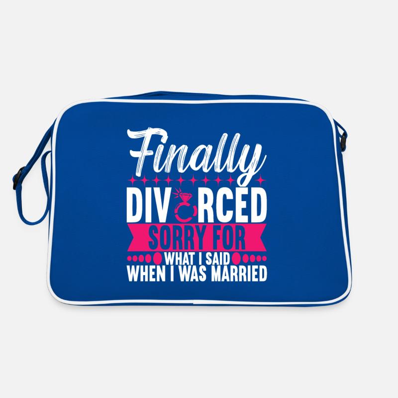 Scheidung Geschieden Retro Tasche