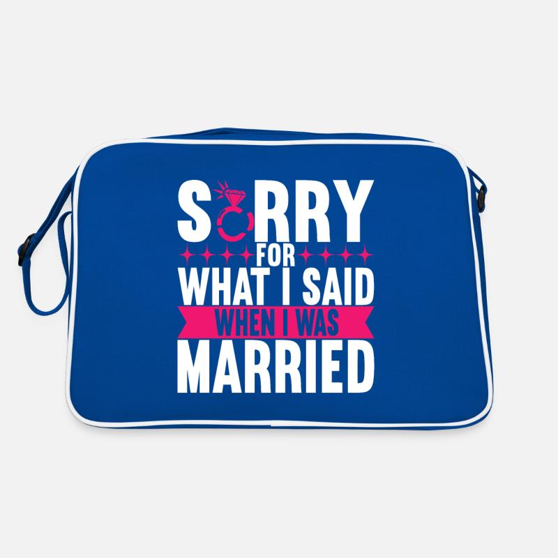 Scheidung Geschieden Retro Tasche