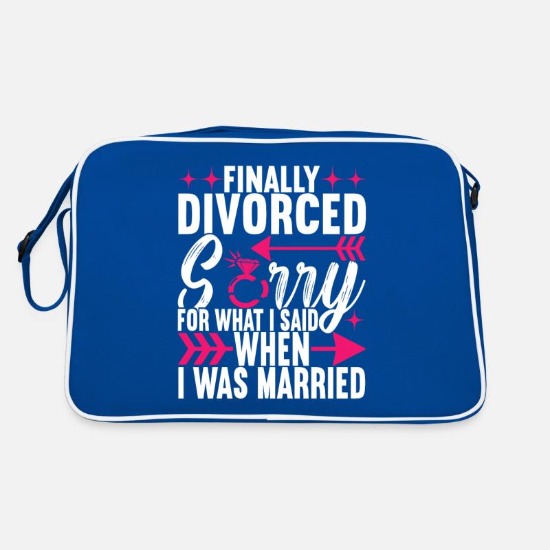 Divorce Divorced Retro Bag