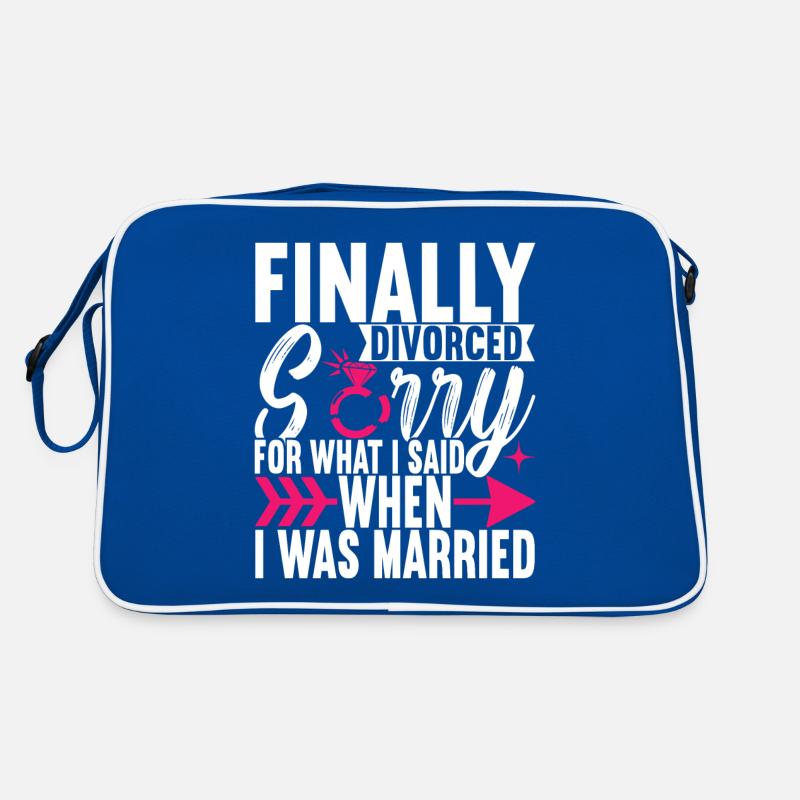 Divorce Divorcé Sac Retro