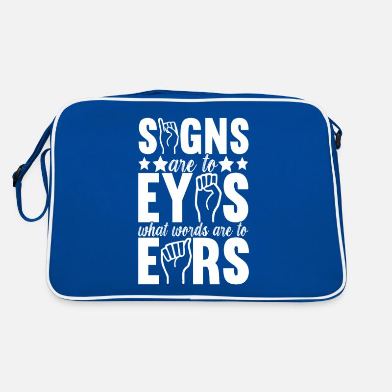 Deaf Deaf Mute Deaf Retro Bag