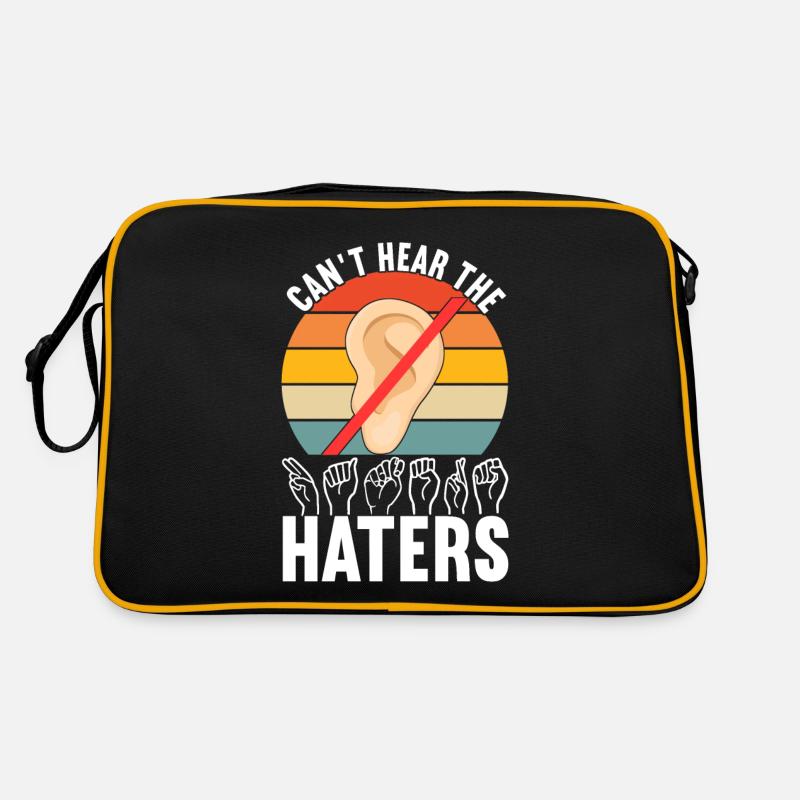 Deaf Deaf Mute Deaf Retro Bag