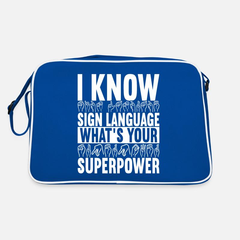 Deaf Deaf Mute Deaf Retro Bag