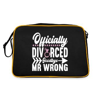 Divorce Divorcé - Sac Retro - noir/or - Dos