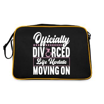 Divorce Divorcé - Sac Retro - noir/or - Dos