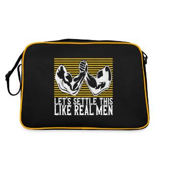 Arm wrestling arm wrestling - Retro Bag - black/gold - Back