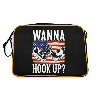 Arm wrestling arm wrestling - Retro Bag - black/gold - Back