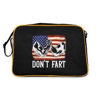 Arm wrestling arm wrestling - Retro Bag - black/gold - Back