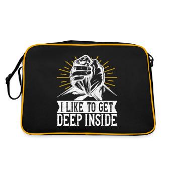 Arm wrestling arm wrestling - Retro Bag - black/gold - Back