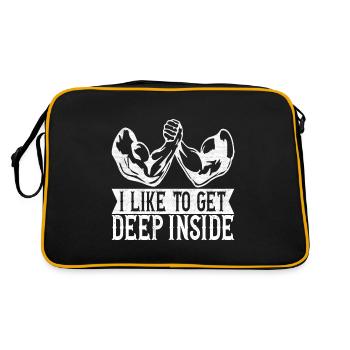 Arm wrestling arm wrestling - Retro Bag - black/gold - Back