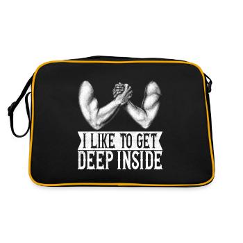 Arm wrestling arm wrestling - Retro Bag - black/gold - Back