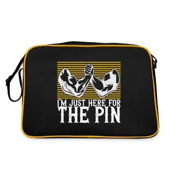 Arm wrestling arm wrestling - Retro Bag - black/gold - Back