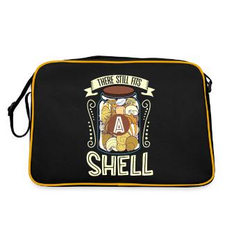 Il y a une autre coquille dans - coquilles - Sac Retro - noir/or - Dos