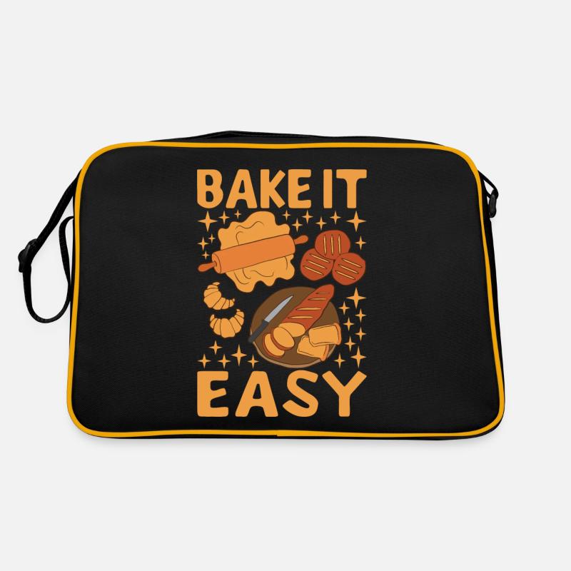 Bäcker Bäckerei Backen Retro Tasche