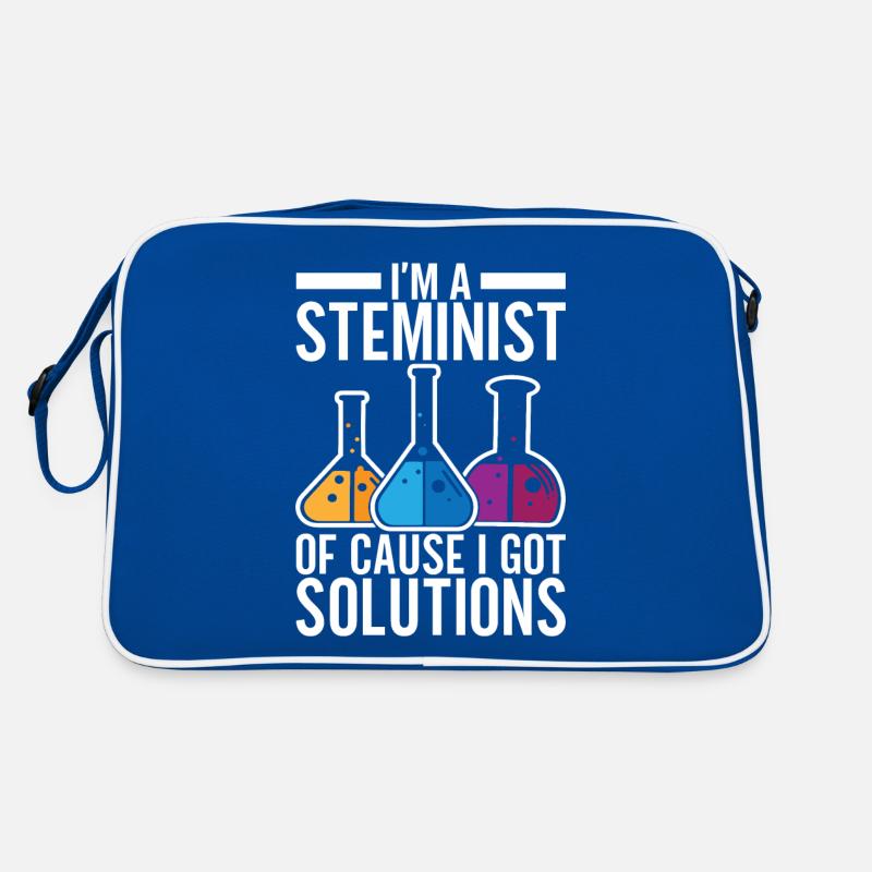 Femmes Steminist en science Sac Retro