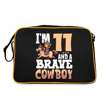 J’ai 11 ans - Boy Cowboy - Sac Retro - noir/or - Dos