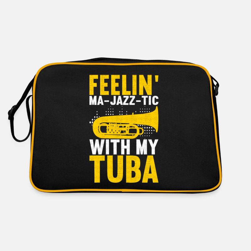 Tuba tuba player Retro Bag