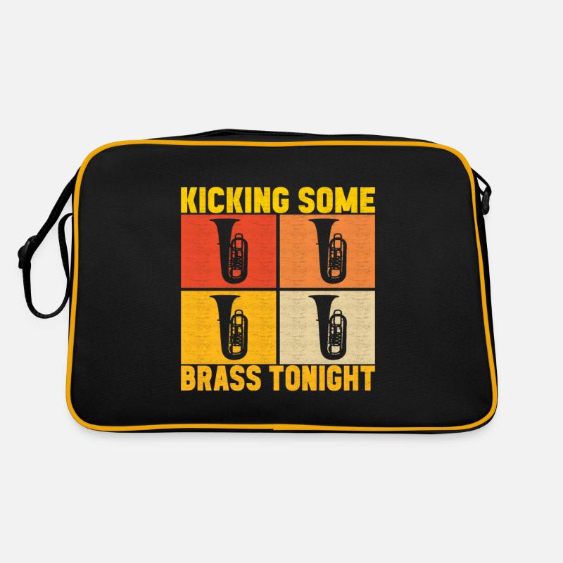 Tuba tuba player Retro Bag