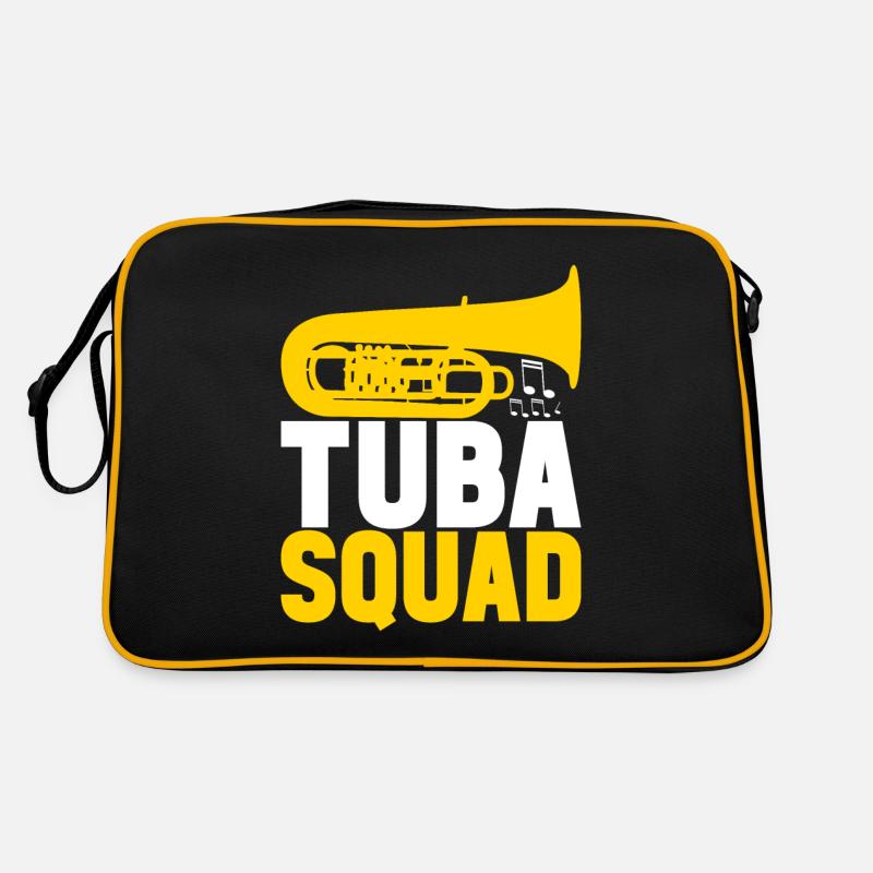 Tuba tuba player Retro Bag