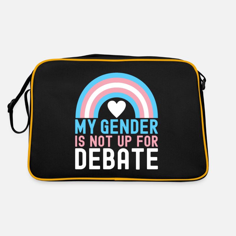 Transgender Trans LGBTQ Retro Tasche