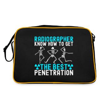 Radiologue Radiologue - Sac Retro - noir/or - Dos