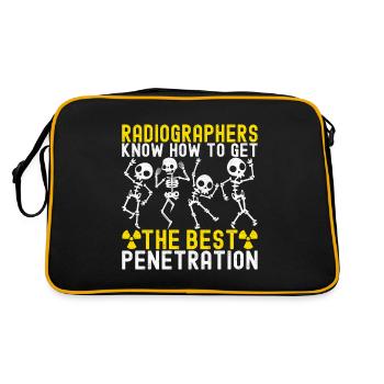 Radiologue Radiologue - Sac Retro - noir/or - Dos
