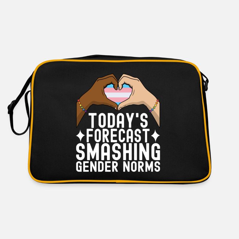 Transgender Trans LGBTQ Retro Tasche