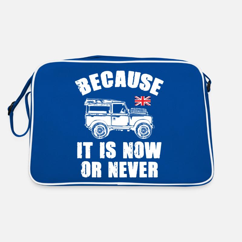 Landy Because It IS Now or Never Retro Tasche