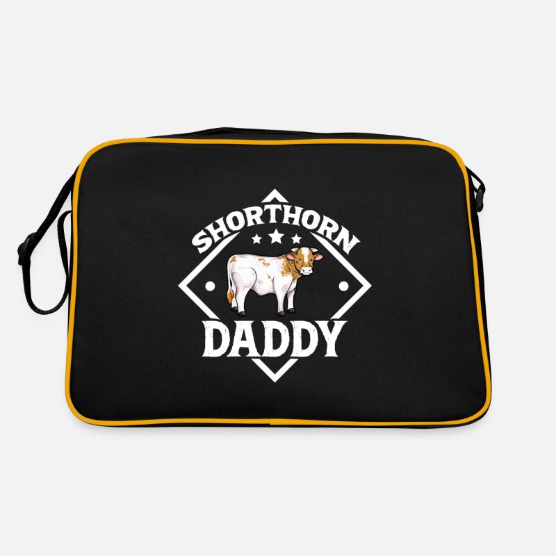 Shorthorn Daddy - Shorthorn Beef Retro Bag