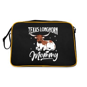 Texas Longhorn Mommy - Texas Longhorn Beef - Sac Retro - noir/or - Dos