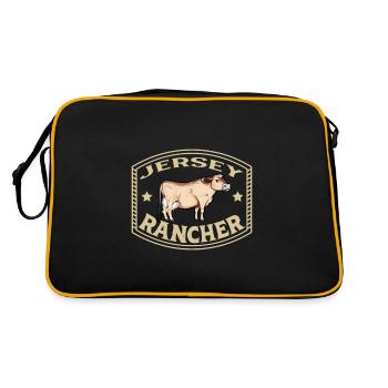 Bœuf de Jersey - Jersey Rancher - Sac Retro - noir/or - Dos